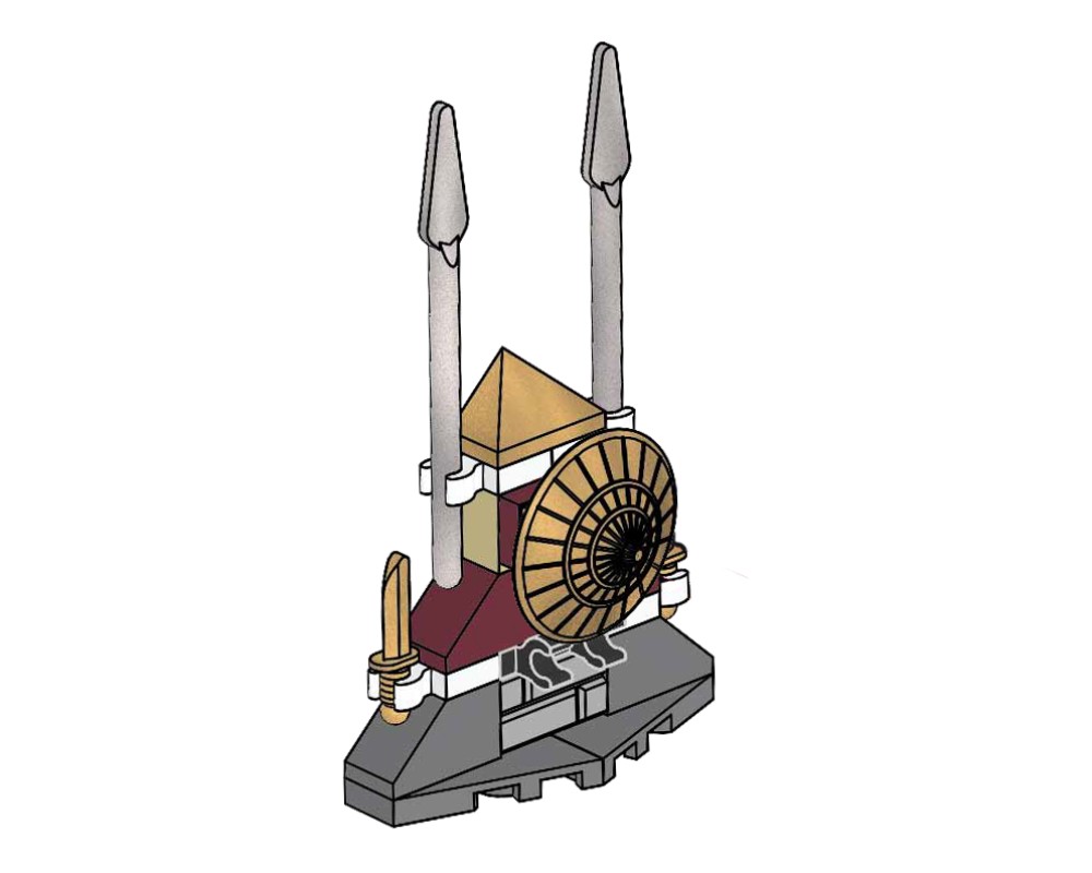 LEGO Set 891504-1 Weapon Rack (2015 Ninjago) | Rebrickable - Build with ...