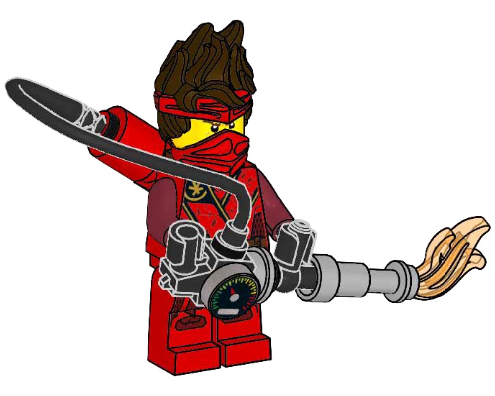 Ninjago season 1 kai hot sale