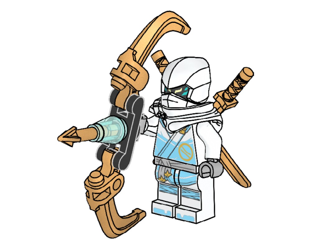 LEGO Set 892401-1 Zane (2023 Ninjago) | Rebrickable - Build