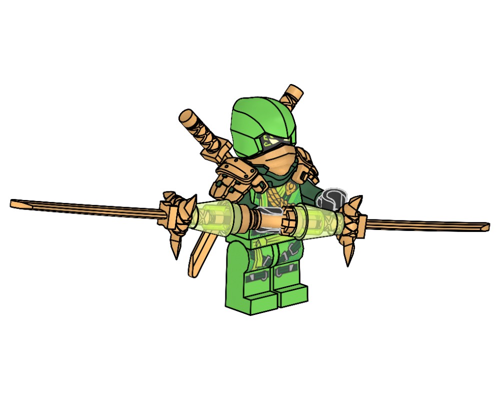 LEGO Set 892406-1 Lloyd (2024 Ninjago) | Rebrickable - Build
