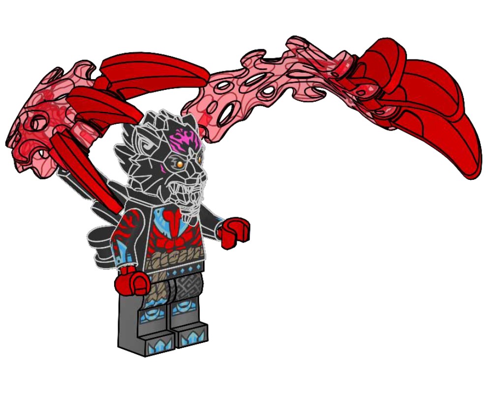 LEGO Set 892502-1 Lord Ras (2025 Ninjago) | Rebrickable - Build
