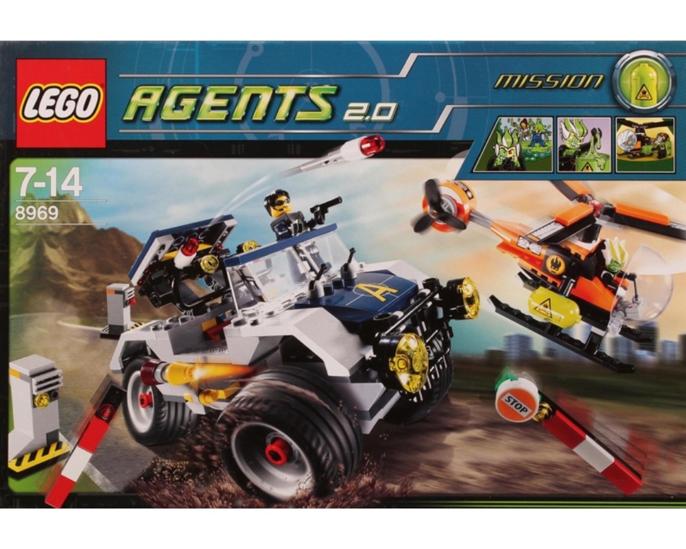 LEGO Set 8969-1 4-Wheeling Pursuit (2009 Agents) | Rebrickable