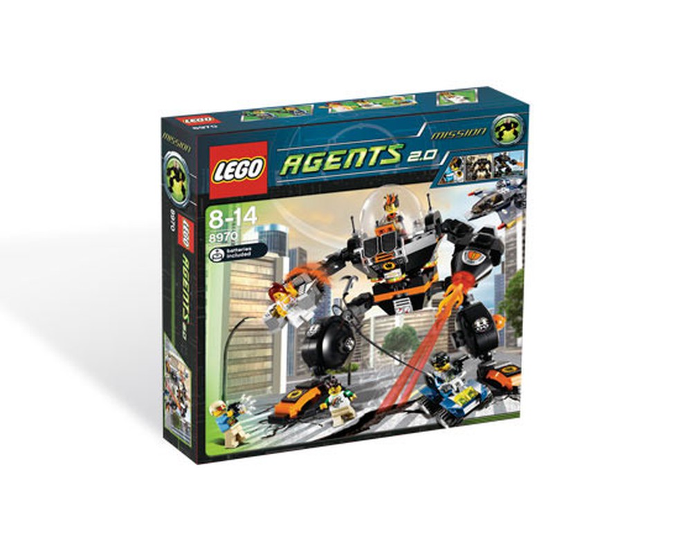 LEGO Set 8970 1 Robo Attack 2009 Agents Rebrickable Build