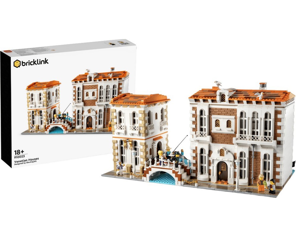 LEGO Set 910023-1 Venetian Houses (2022 BrickLink Designer Program