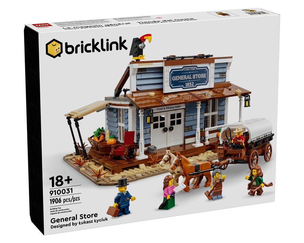 LEGO Set 910031-1 General Store (2024 BrickLink Designer Program
