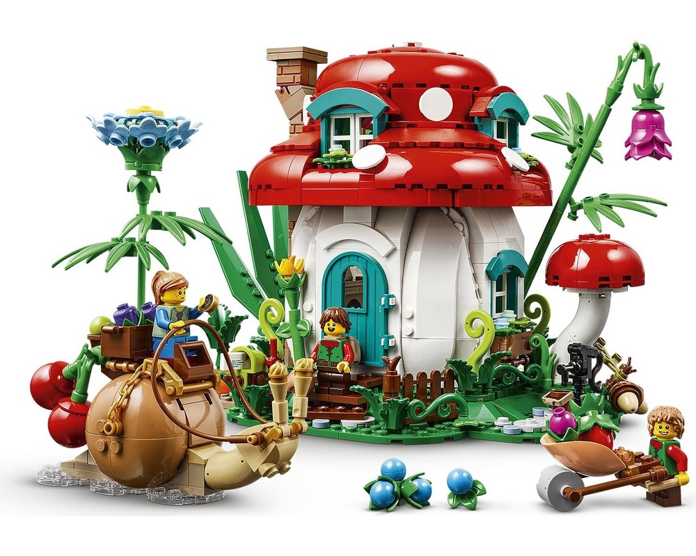 LEGO Set 9100371 Mushroom House (2024 BrickLink Designer Program