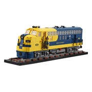 Brick Railroad Locomotive