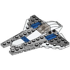 Mandalorian Starfighter (set 912287-1)