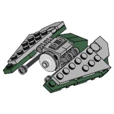 Yoda's Jedi Starfighter (set 912312-1)