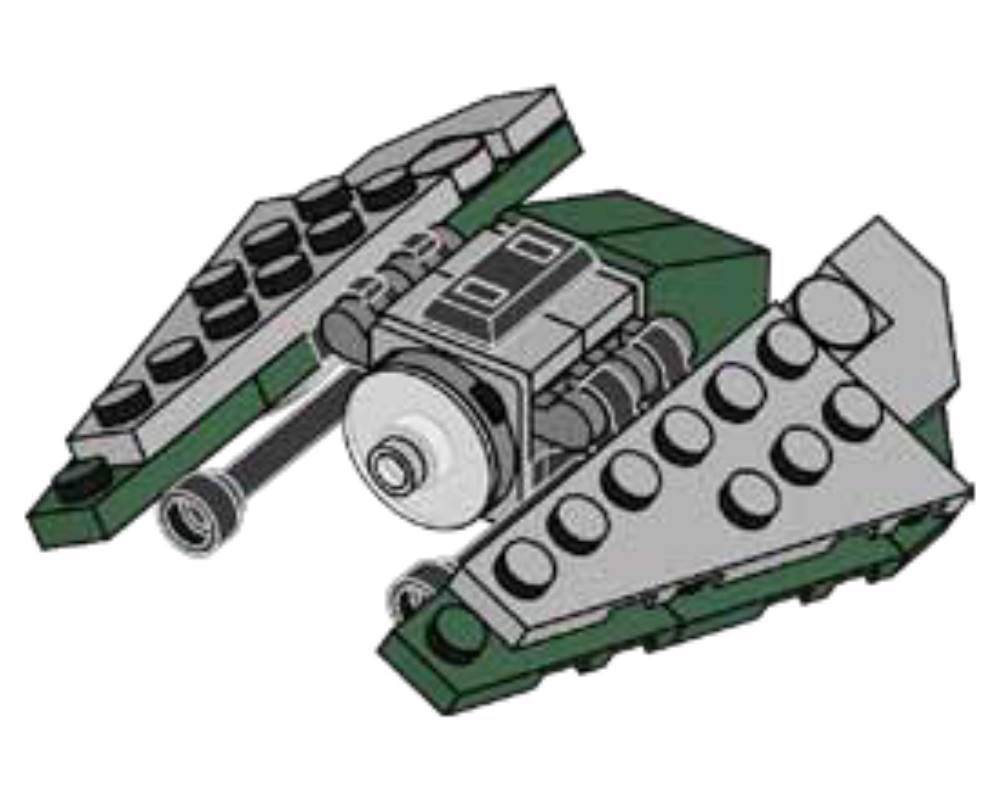 Yoda's jedi cheap starfighter lego instructions