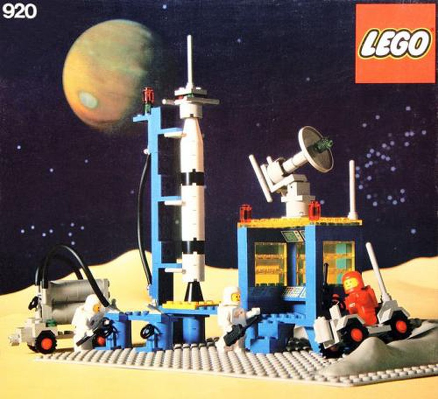 LEGO Set 920-2 Alpha-1 Rocket Base (1979 Space > Classic Space ...