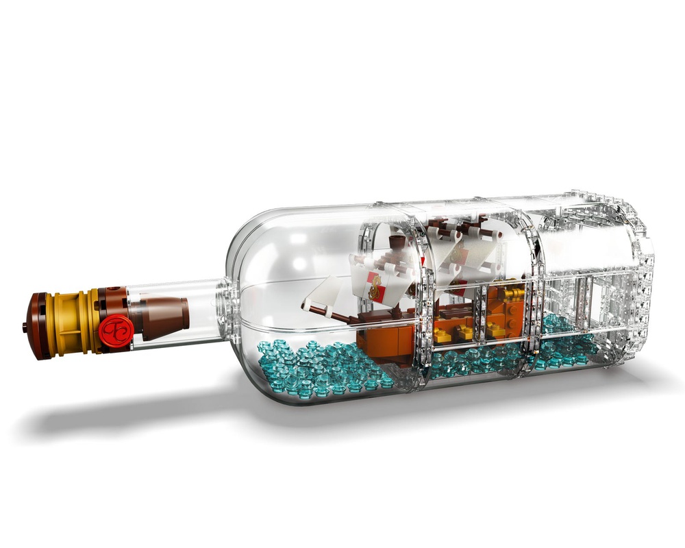 LEGO Ideas Ship in a Bottle 92177 Expert Building Italy