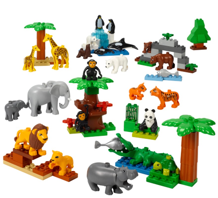 LEGO Set 92181 Wild Animals Set (2012 Educational and Dacta > Duplo