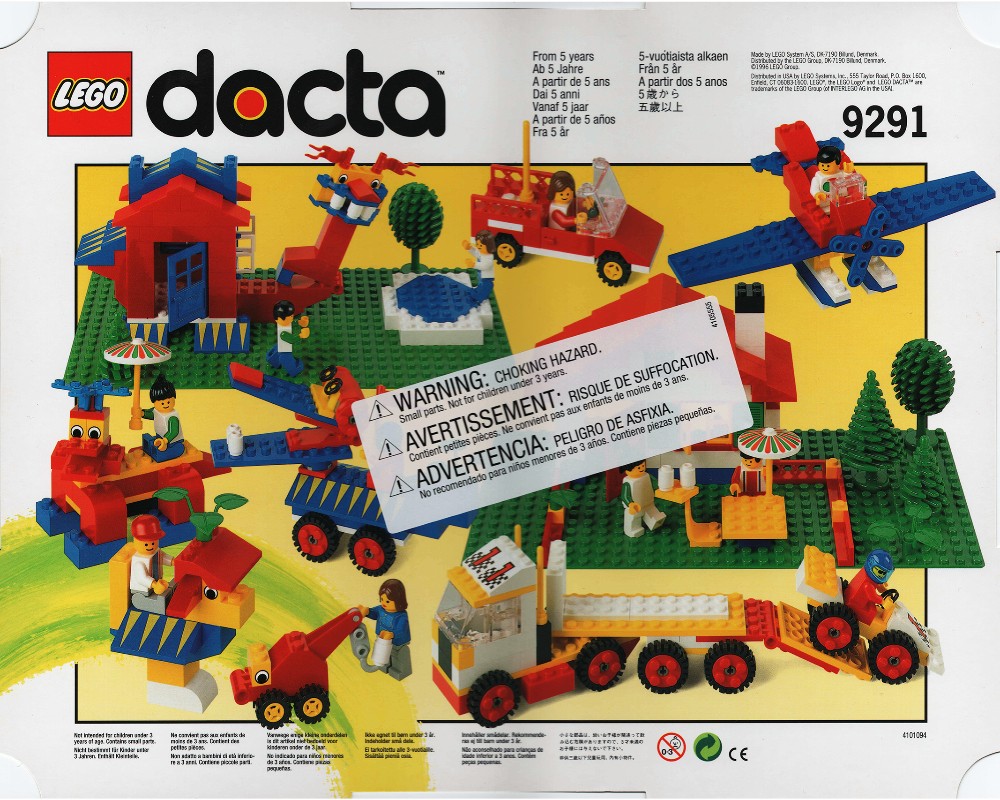LEGO Set 9291-1 Medium Lego Dacta Basic Set (1997 Educational and