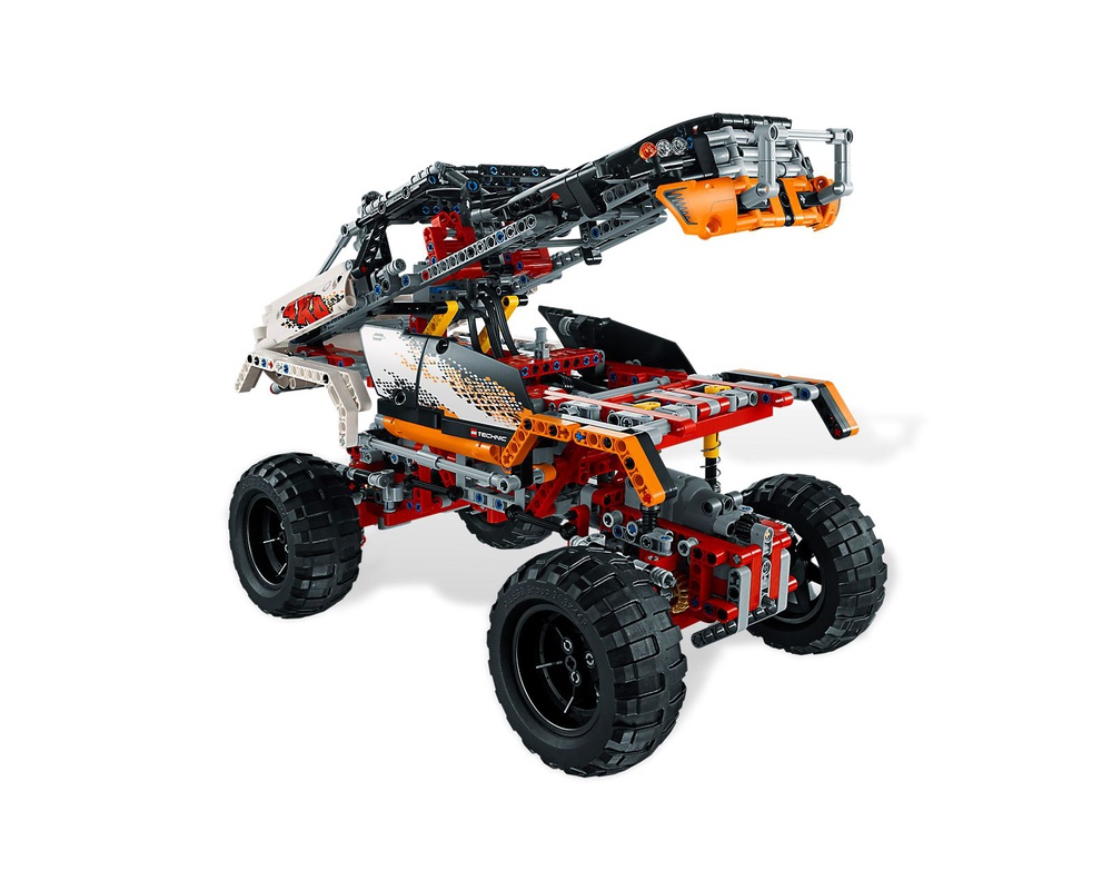 strubehoved pakke skepsis LEGO Set 9398-1 4 x 4 Crawler (2012 Technic) | Rebrickable - Build with LEGO