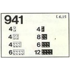 Black and Clear Bricks (set 941-1)