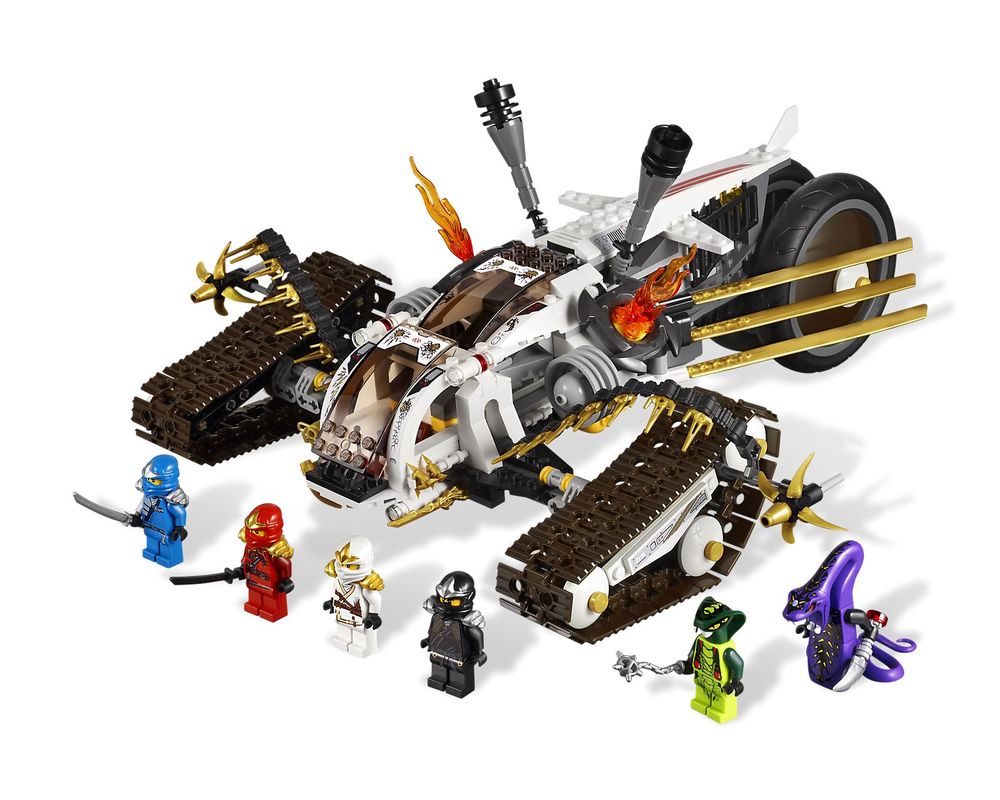 LEGO Set Ultra Sonic Raider Ninjago) | Rebrickable - with LEGO