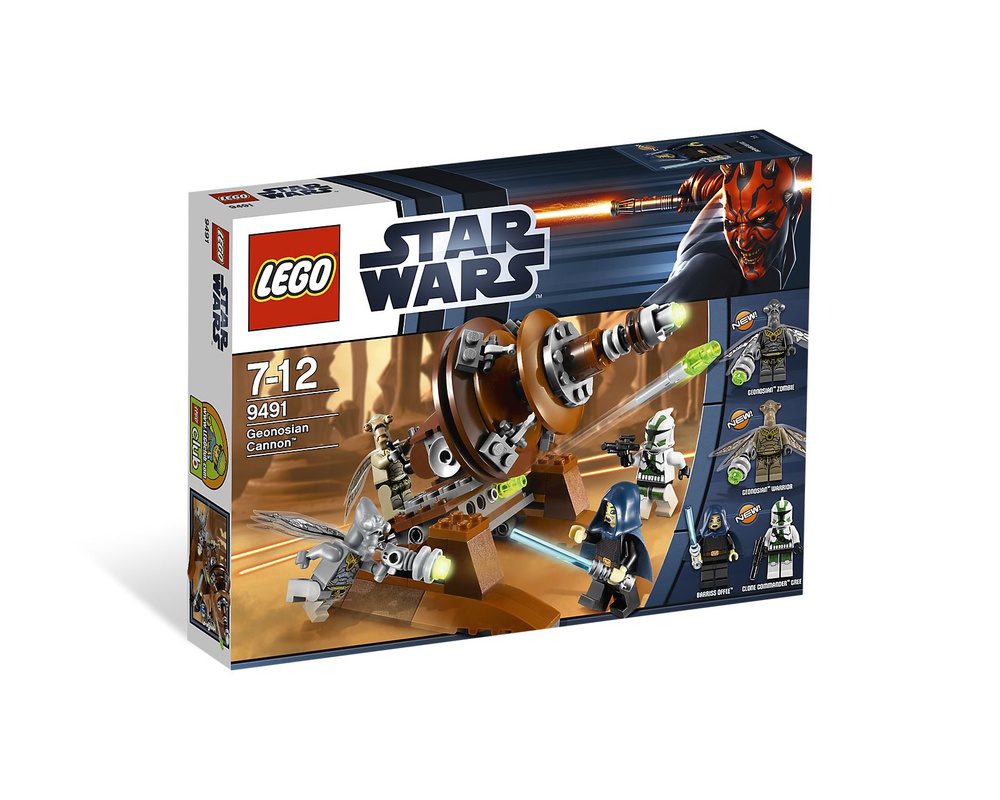 LEGO Set 9491-1 Geonosian Cannon (2012 Star Wars) Rebrickable - Build with LEGO