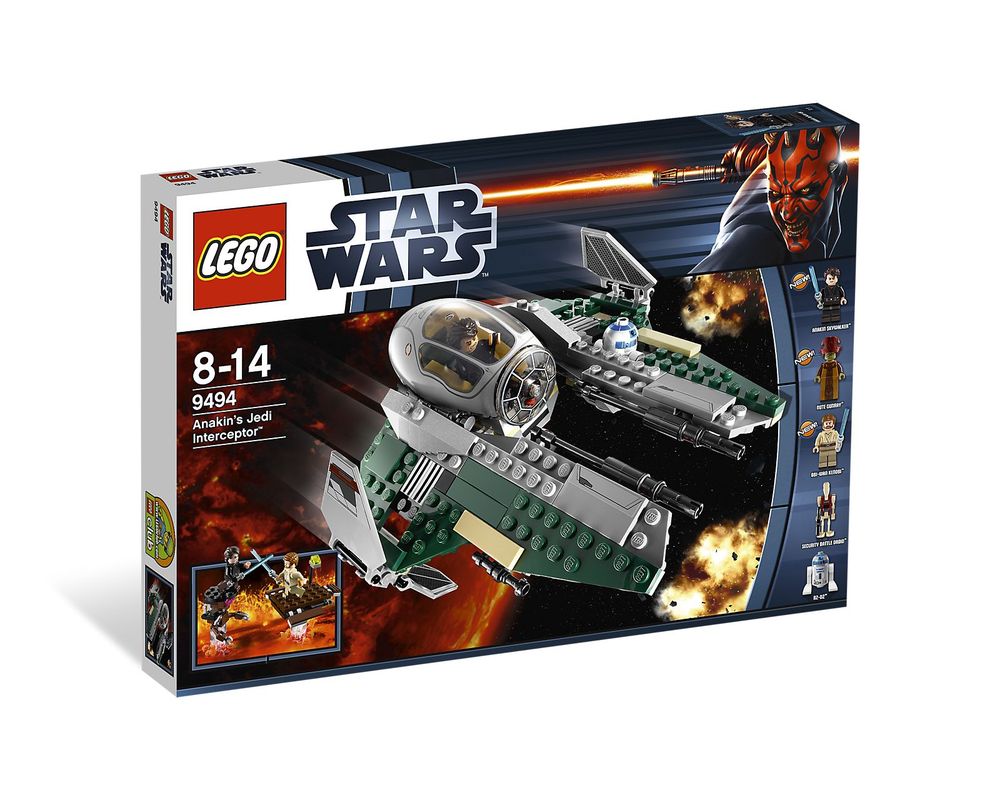 LEGO 9494-1 Anakin's Jedi Interceptor (2012 Star Wars) | Rebrickable - Build with LEGO