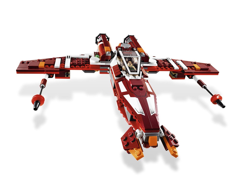 LEGO Set 9497-1 Republic Striker Starfighter Star Wars) | - with LEGO