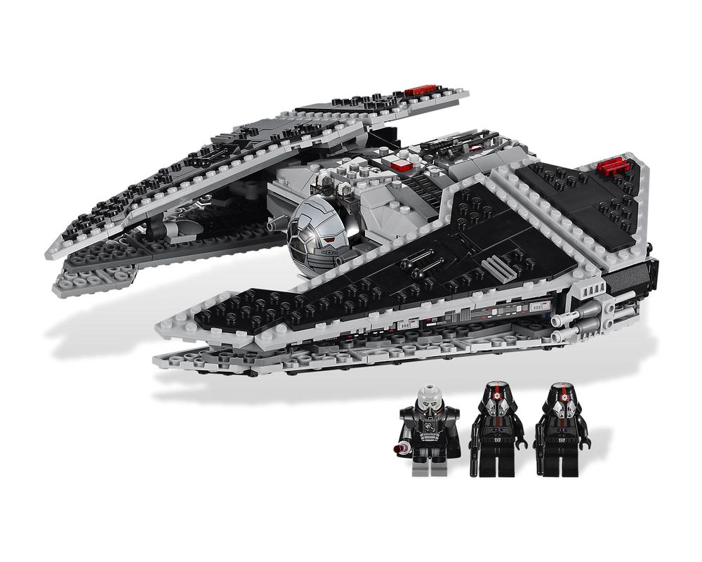 Ændringer fra Henstilling Opmærksom LEGO Set 9500-1 Sith Fury-Class Interceptor (2012 Star Wars) | Rebrickable  - Build with LEGO