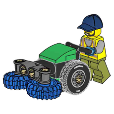 Street sweeper (set 951311-1)