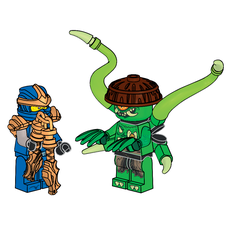 Jay and Mutation Monster (set 951374-1)