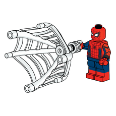 Spider-Man with Web (set 951394-1)