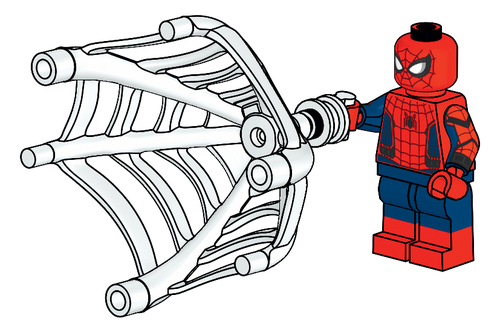 Spider-Man with Web