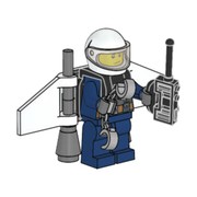 Police Officer with Jetpack