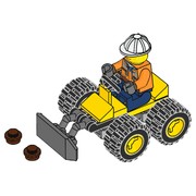 Eddy Erker with Bulldozer