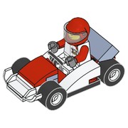 Dirk Drifter's First Racing Car