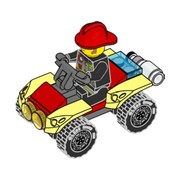Clemmons With Fire Quad