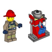 Firefighter Bob with Equipment