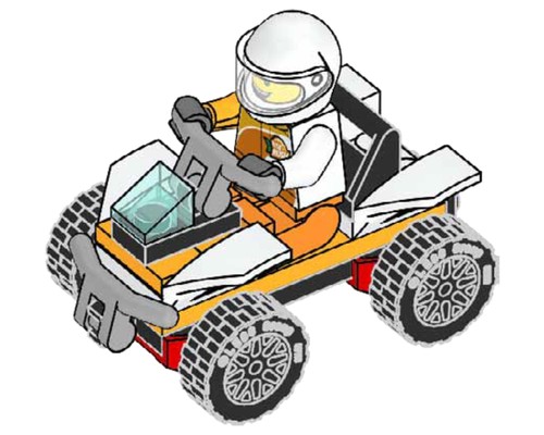Stuntman with Quad