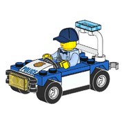 Justin Justice's Police Car