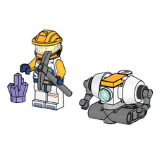 Astronaut & Robot (set 952405-1)