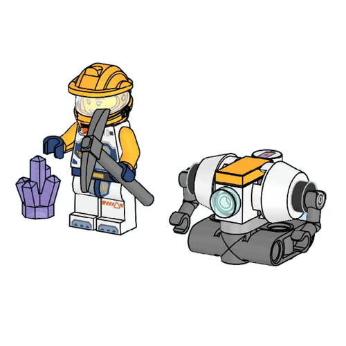 Astronaut & Robot