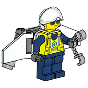 Policeman with Jetpack