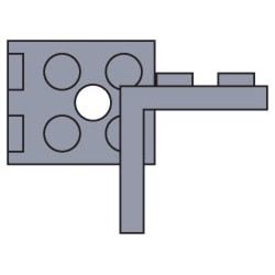 2 x 2 Angle Plate (Pack of 25)