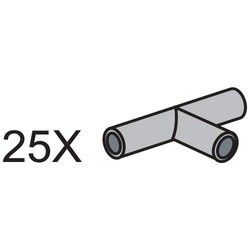 Pneumatic T-Pieces (Pack of 25)