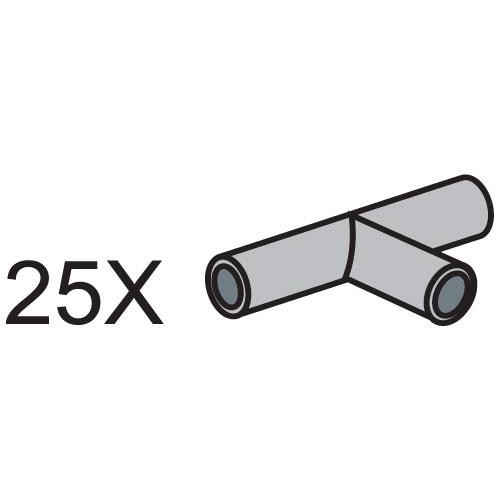 Pneumatic T-Pieces (Pack of 25)