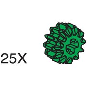 12 Tooth Double Bevel Gears (Pack of 25)