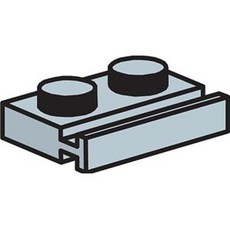 1 x 2 Plate with Slides (Pack of 100) (set 970600-1)