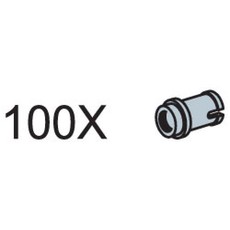 Connector Pegs with Knobs (Pack of 100) (set 970607-1)