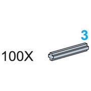 3-Stud Axles (Pack of 100)