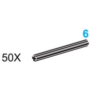 6-Stud Axles (Pack of 50)