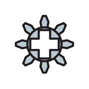 8 Tooth Gears (Pack of 100) 'Spur' Gears