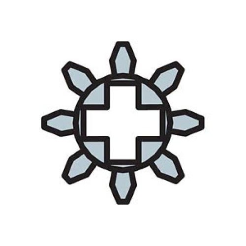 8 Tooth Gears (Pack of 100) 'Spur' Gears