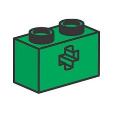 Bricks with Cross (axle) Holes (Pack of 50) (set 970631-1)